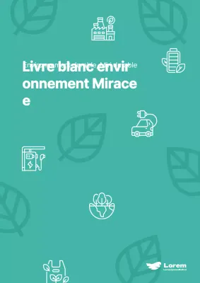 Couverture minimaliste de planification urbaine sur fond de menthe