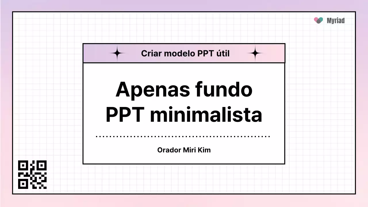 Uma plataforma de formação simples com um gradiente púrpura