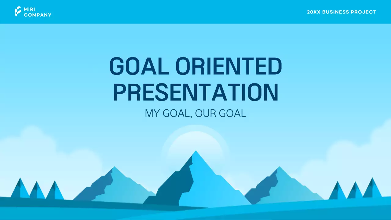 Blue Modern Business Presentation