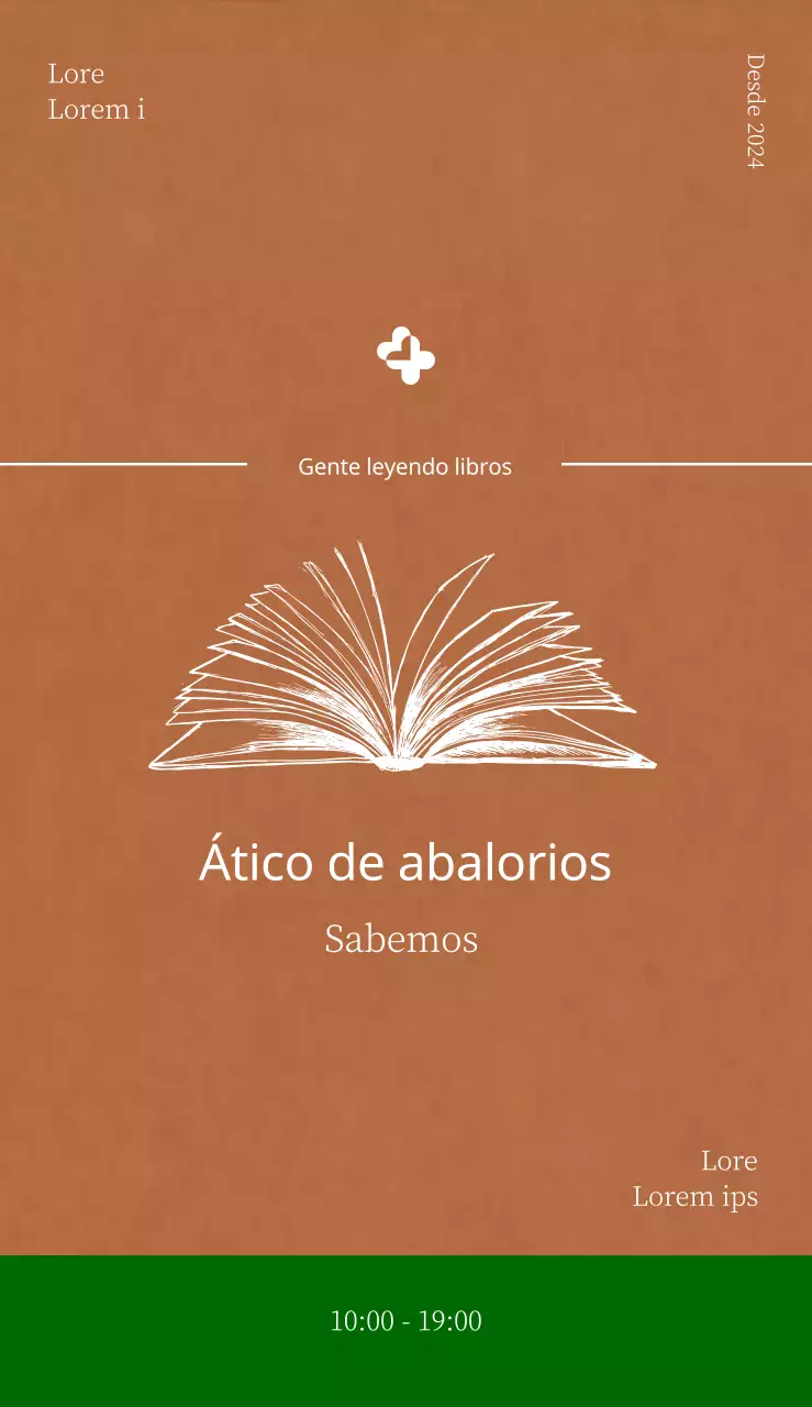 Promover una librería independiente acogedora y limpia