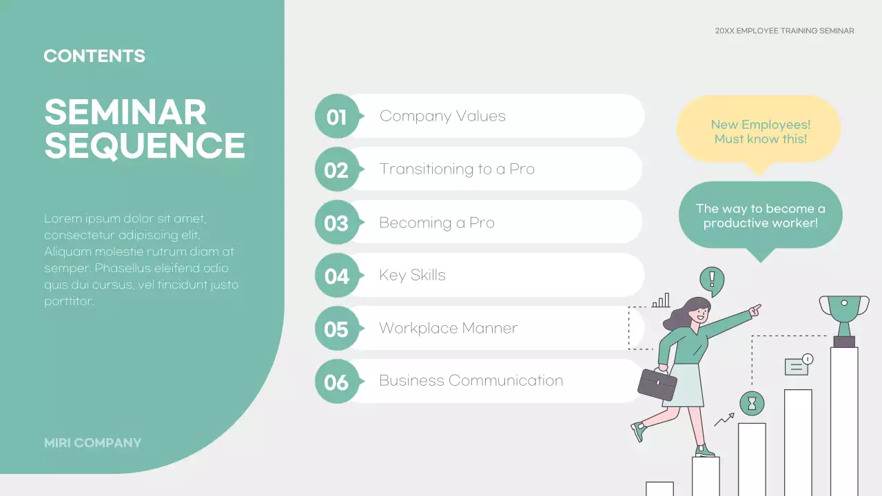 Mint Minimal Training Guide Presentation