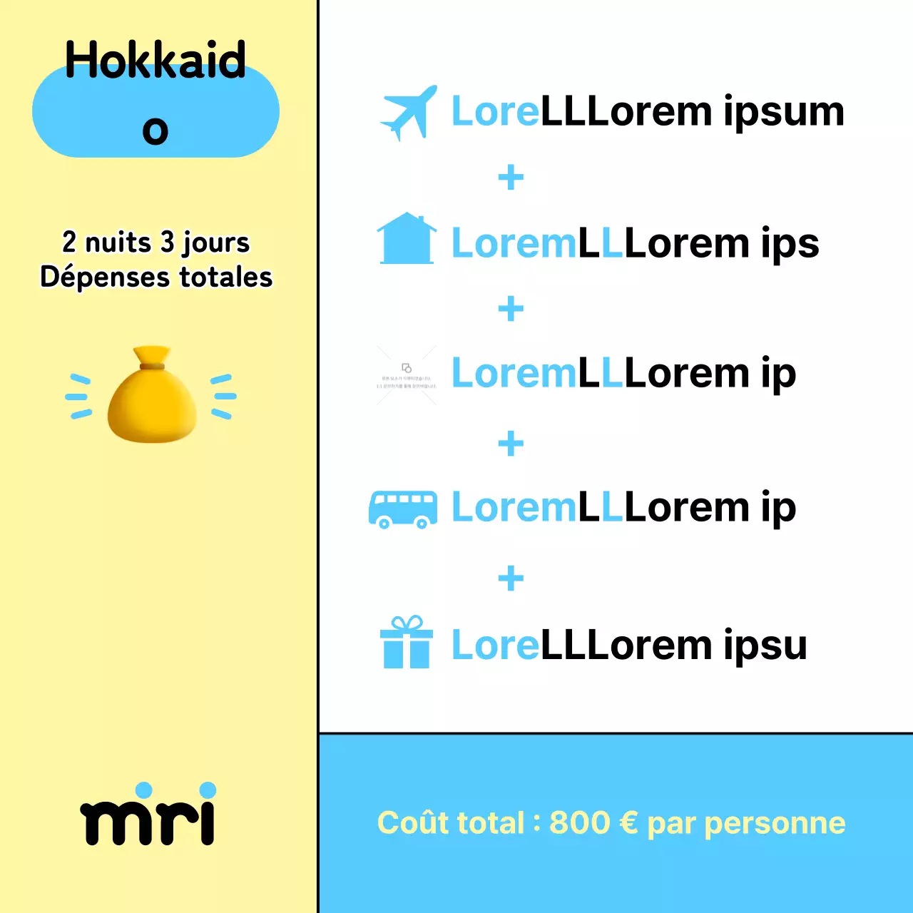 Conseils aux voyageurs d'outre-mer en jaune et bleu clair