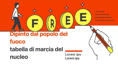 Una semplice guida arancione e gialla alla tabella di marcia dei vigili del fuoco