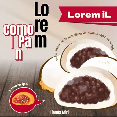 Promover el capricho rojo de invierno, el bollo.