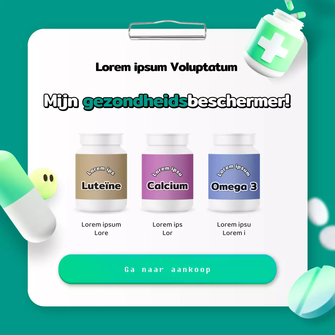 Een eenvoudige, groene, 3D gepersonaliseerde voedingstest promoten