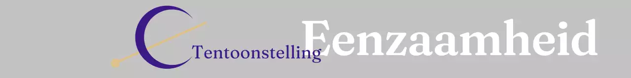 Emotionele tentoonstelling merchandise met maan, vallende sterren en serif lettertypes