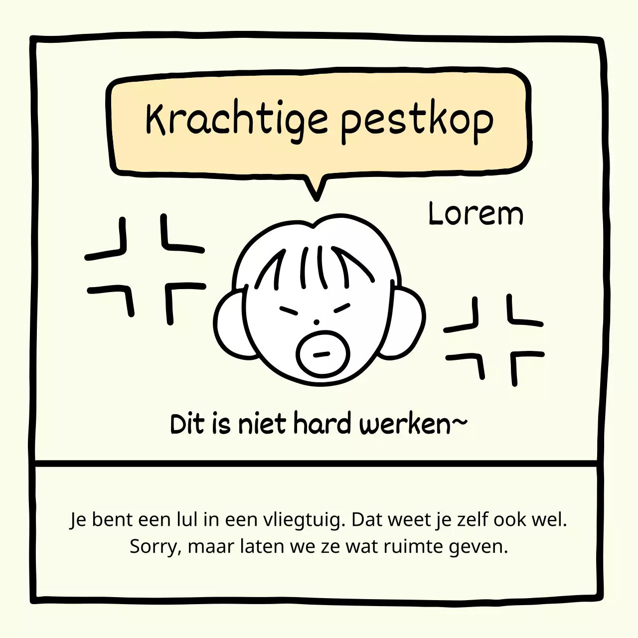 Over de smaaktest met de gele fles