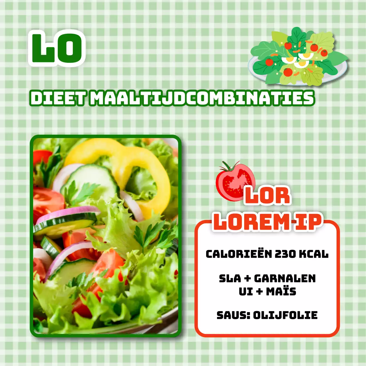 Trendy virale marketing layout voorstel in paars en ivoor