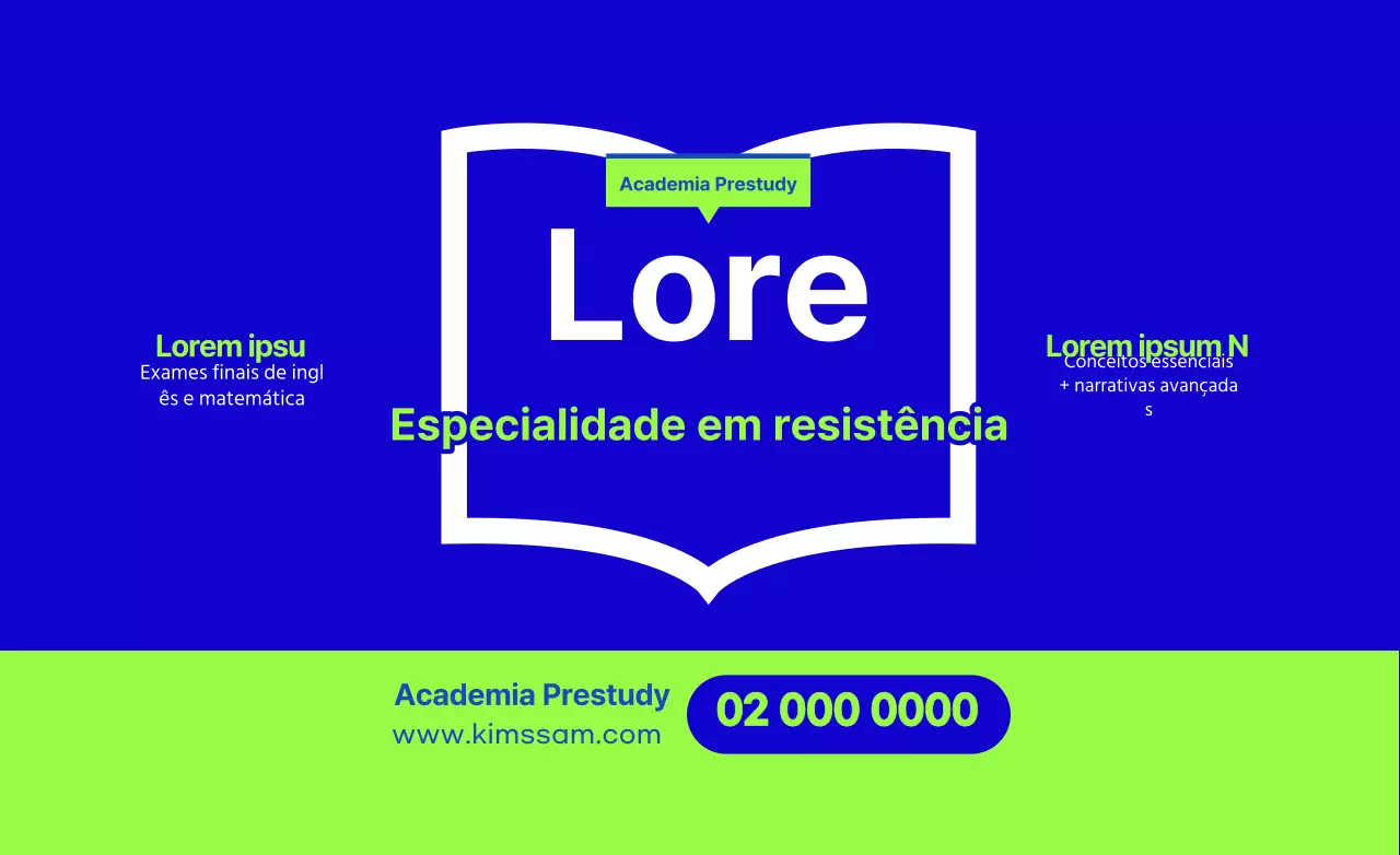 Design arrojado, colorido e resistente