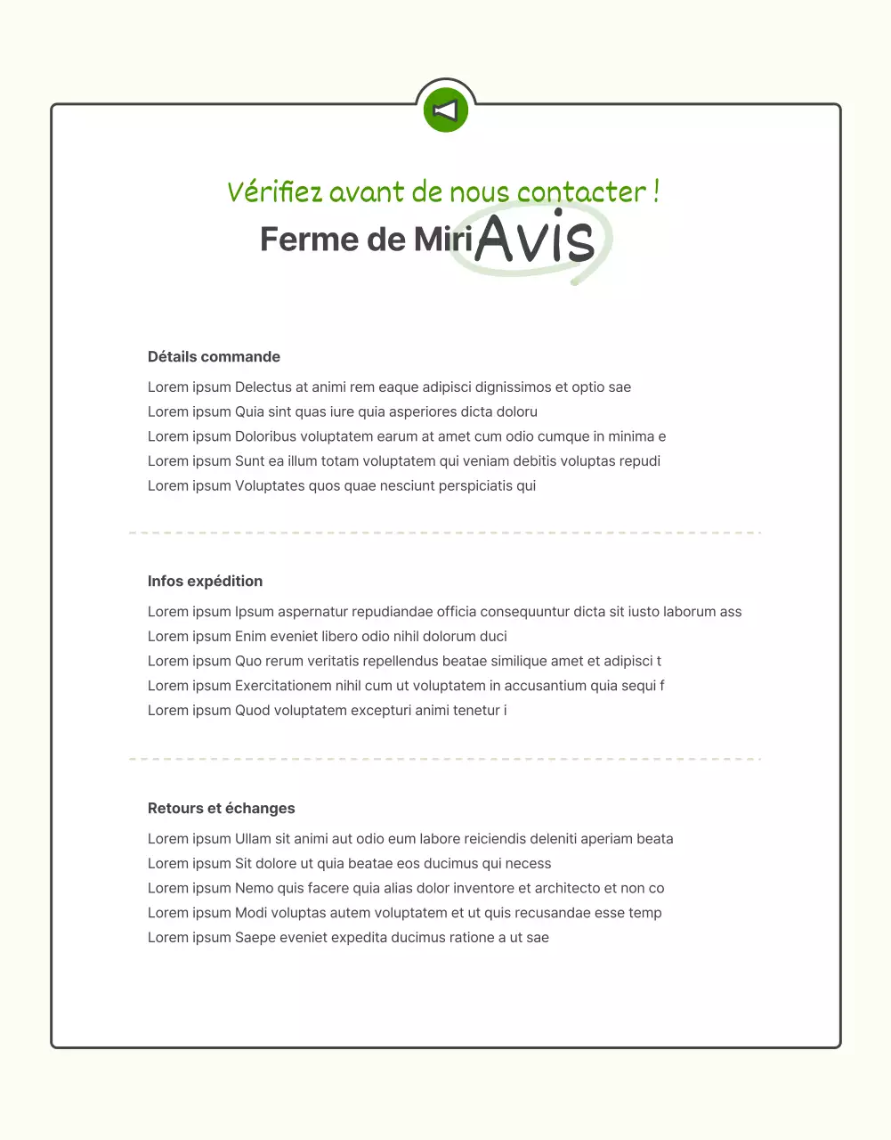 Promouvoir la vente de choux verts de base et de choux chartreuse