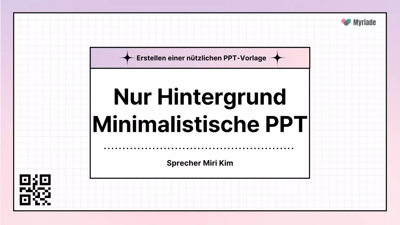 Ein einfaches Trainingsdeck mit einem lila Farbverlauf