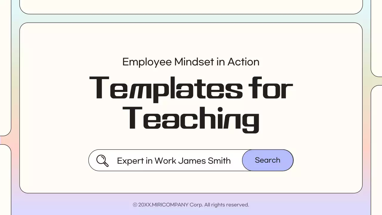 Simple, rainbow-colored organizational motivators