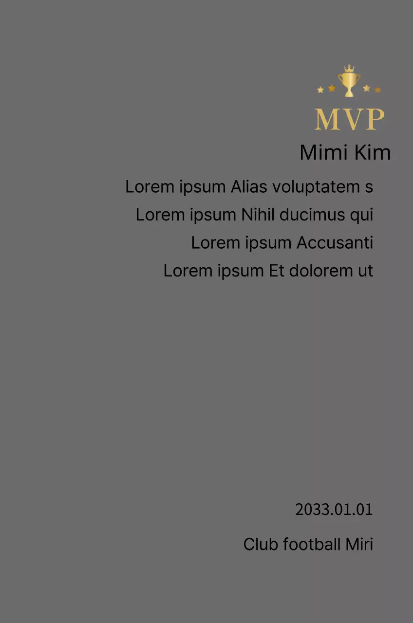 Plaques de championnat luxueuses avec lauriers et trophées en or