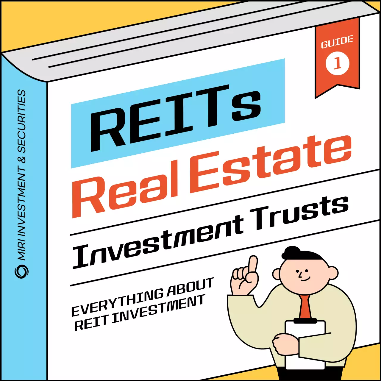 Blue Modern Investment Guide Instagram Carousel