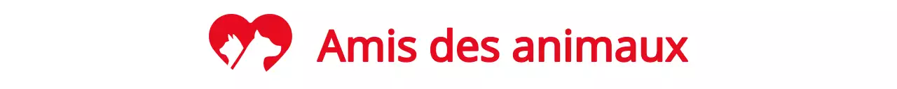 Promotion d'un événement avec le concept d'une société de protection des animaux en rouge.