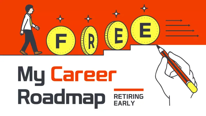 Orange Simple Career Guide YouTube Thumbnail