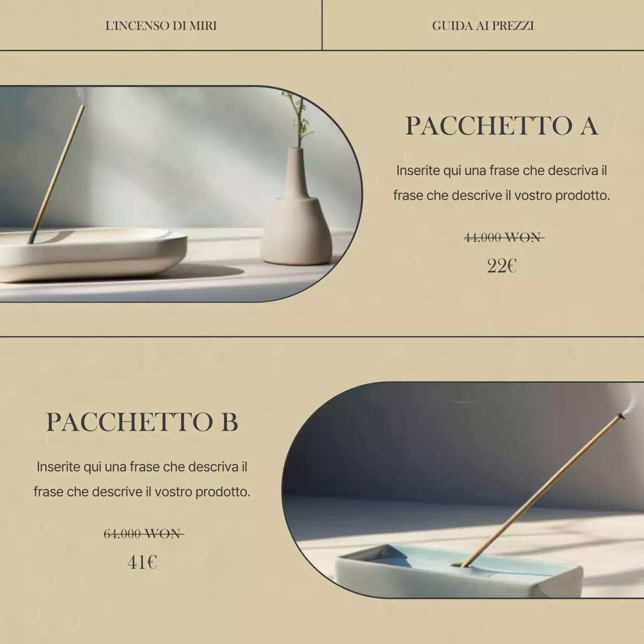 Promuovere finanziamenti incentivanti in marrone e beige