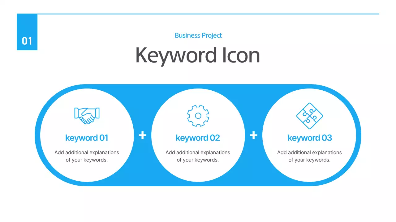블루 심플 문서 프레젠테이션