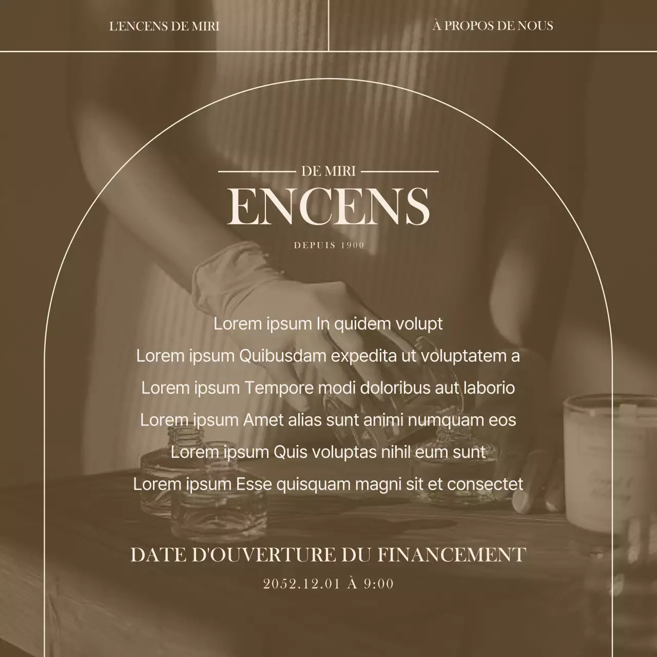 Promouvoir le financement incitatif dans les tons bruns et beiges