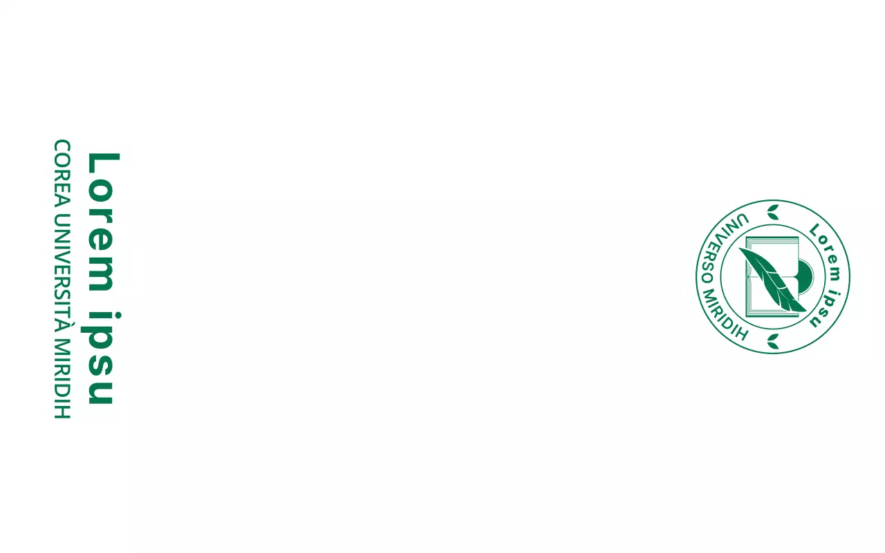 Design della scuola con un'illustrazione dell'iconico logo della scuola