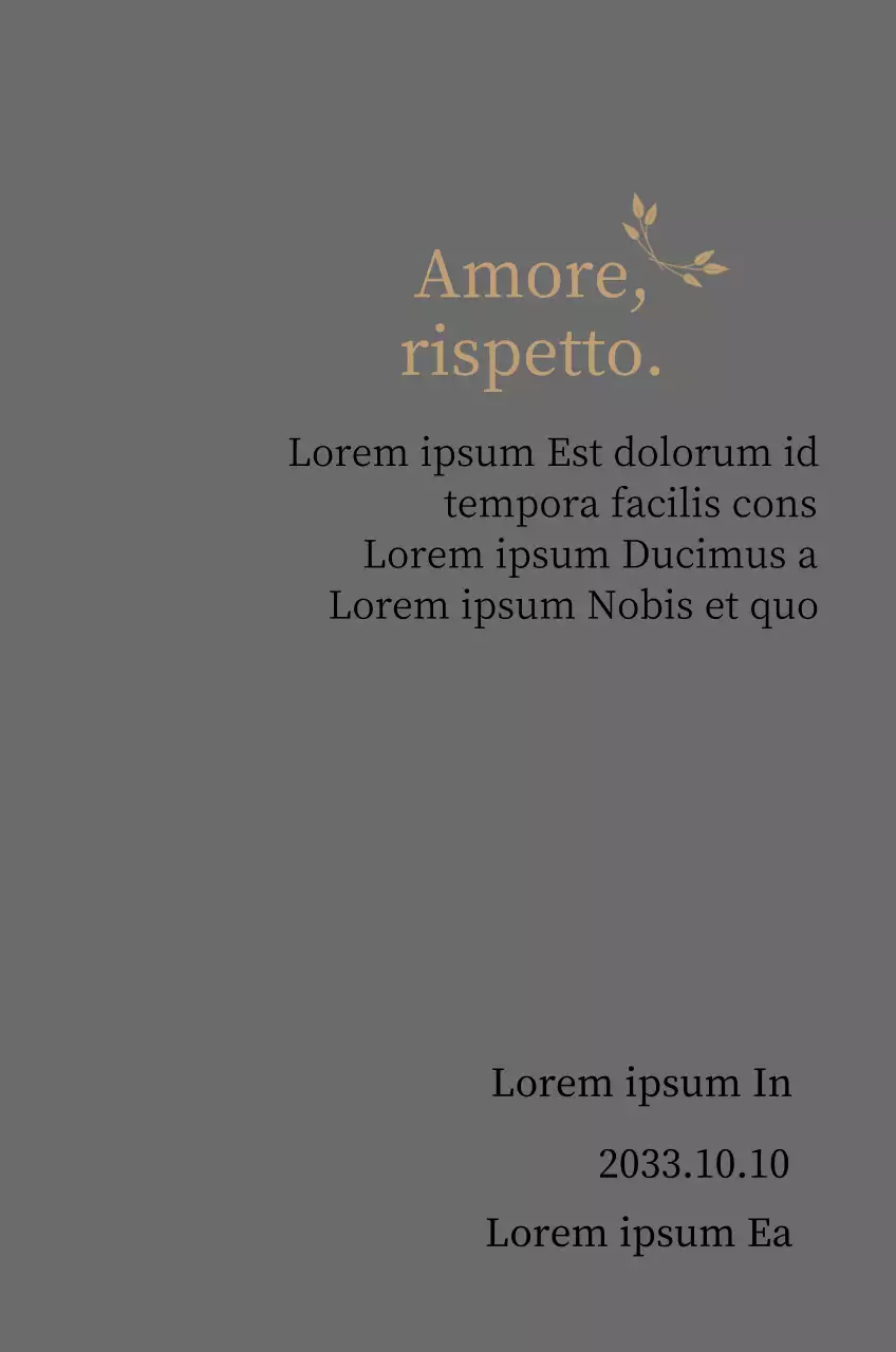 Targa di ringraziamento di classe con oro e foglie