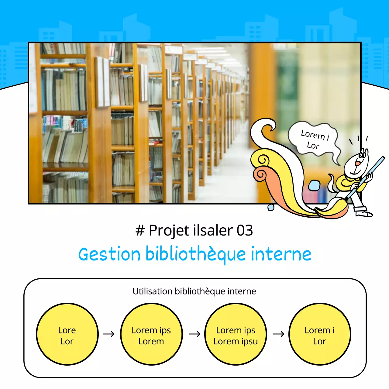 Guide pour un programme simple de formation sur le lieu de travail (bleu et jaune)