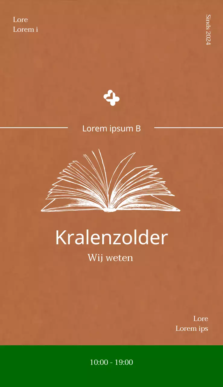 Een gezellige, schone onafhankelijke boekwinkel promoten