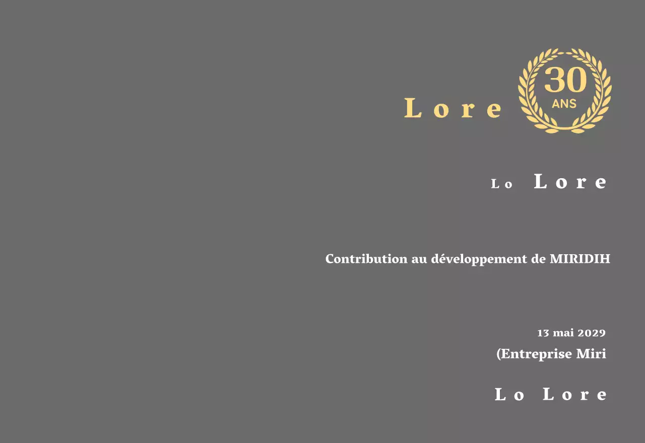 Plaque d'entreprise pour longs états de service avec symbole de laurier