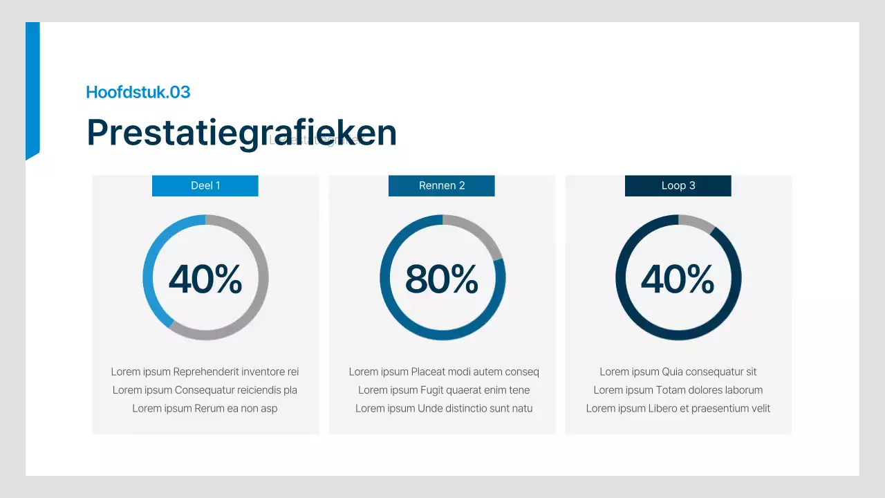 Eenvoudig businessplan voor kantoormedewerker in marineblauw