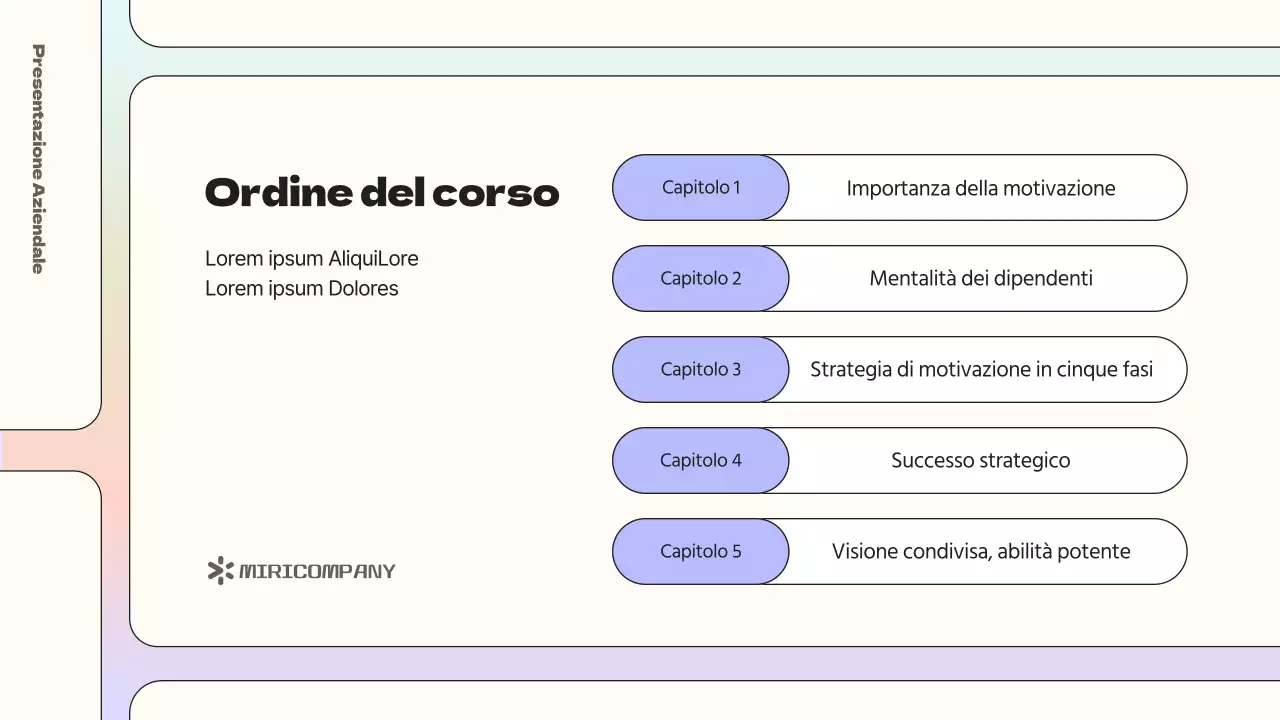 Una semplice lezione di motivazione organizzativa dai colori dell'arcobaleno