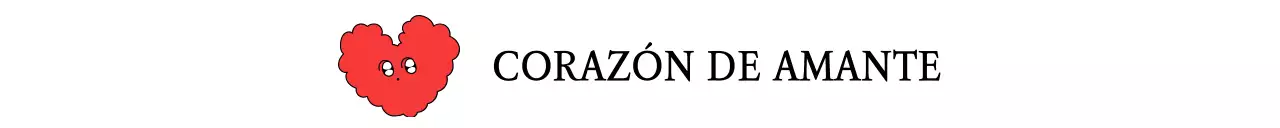 Estilo sencillo en rojo y blanco con simpáticas ilustraciones de corazones para la mercancía