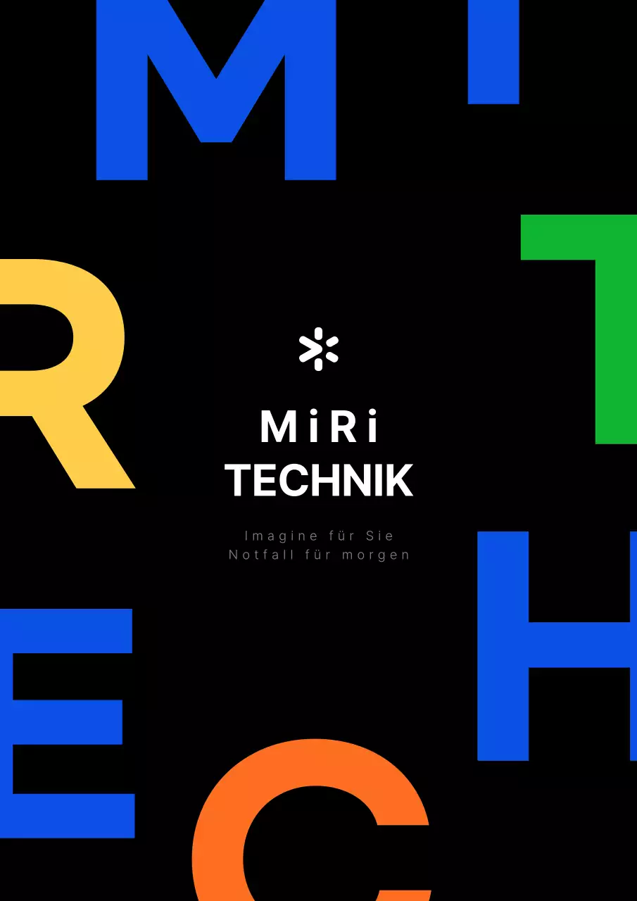 Einfaches Über uns-Cover in Schwarz und Regenbogen