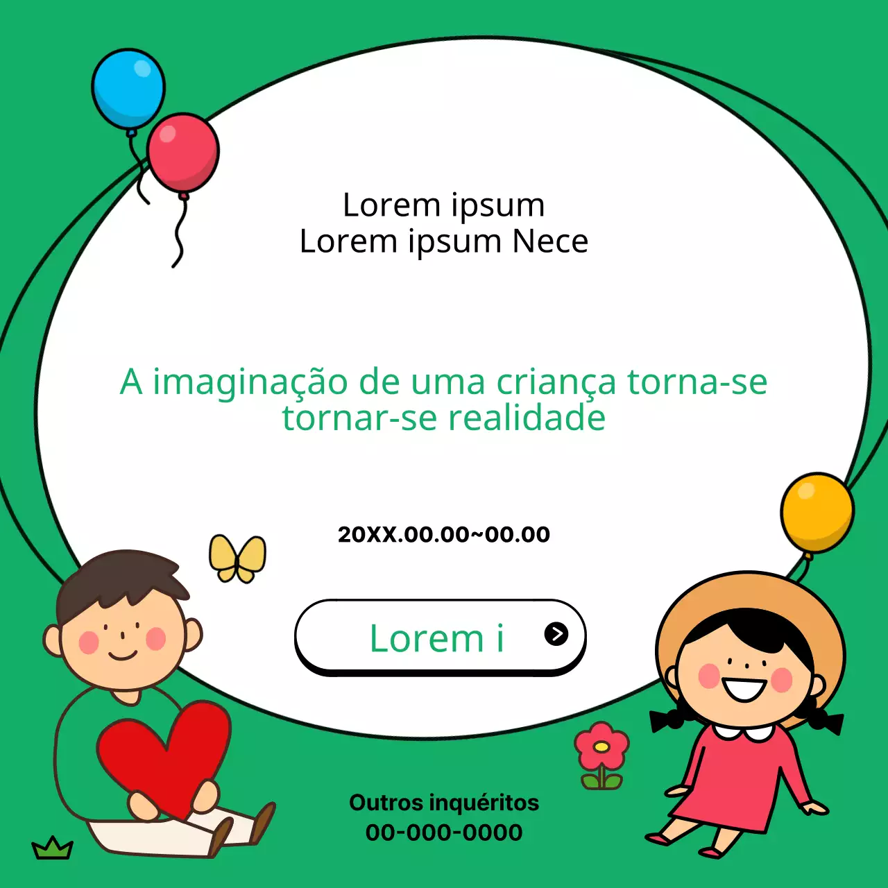 Promover programas de acolhimento de crianças ecológicos e amigos do ambiente
