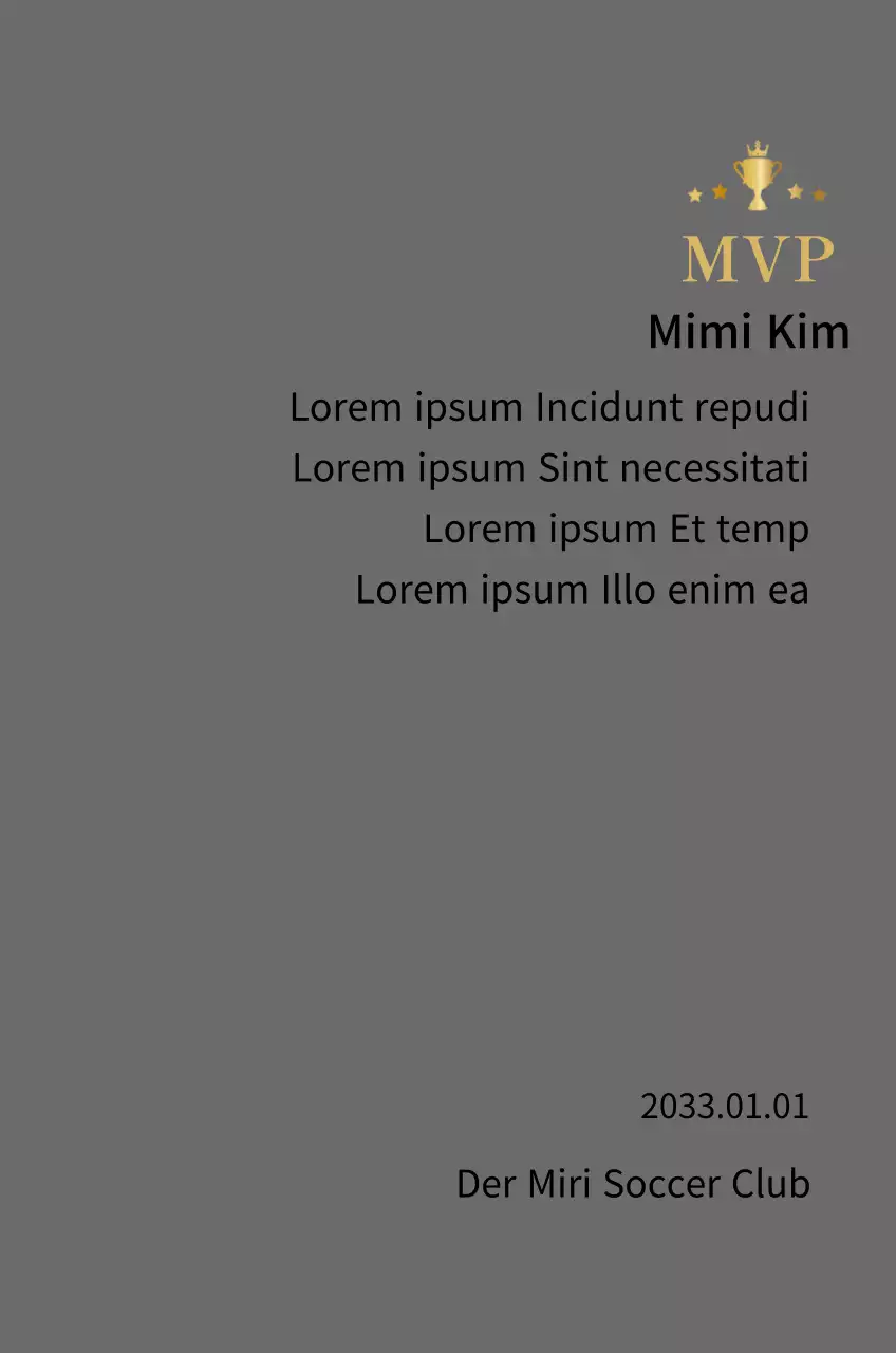 Luxuriöse Meisterschaftsplaketten mit goldenen Lorbeeren und Trophäen