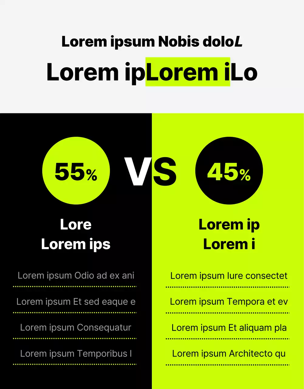 Ein trendiger interner Webzine-Newsletter mit lindgrünen Akzenten