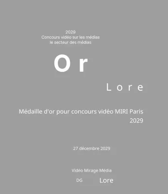 Plaques gagnantes pour un concept de prix de concours soigné