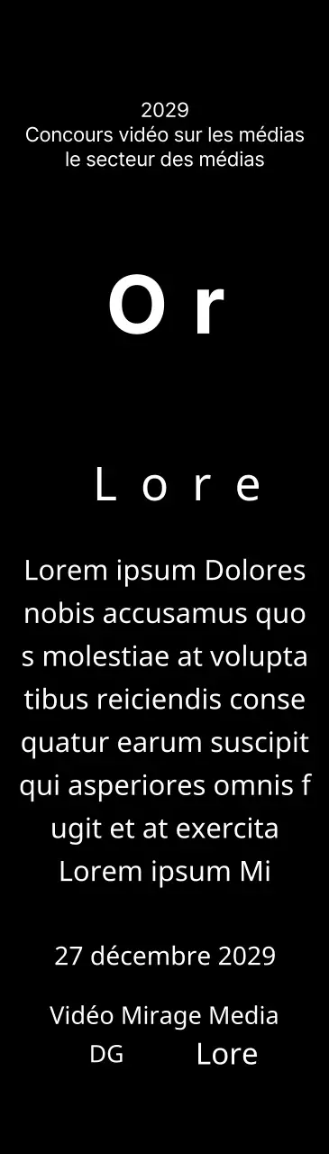 Plaques gagnantes pour un concept de prix de concours soigné