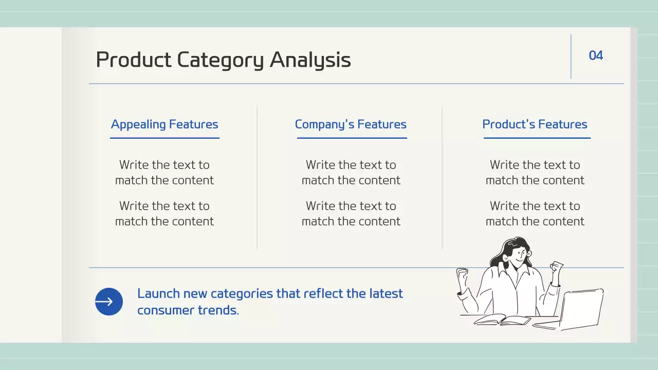 파랑의 심플한 책 형태의 보고서