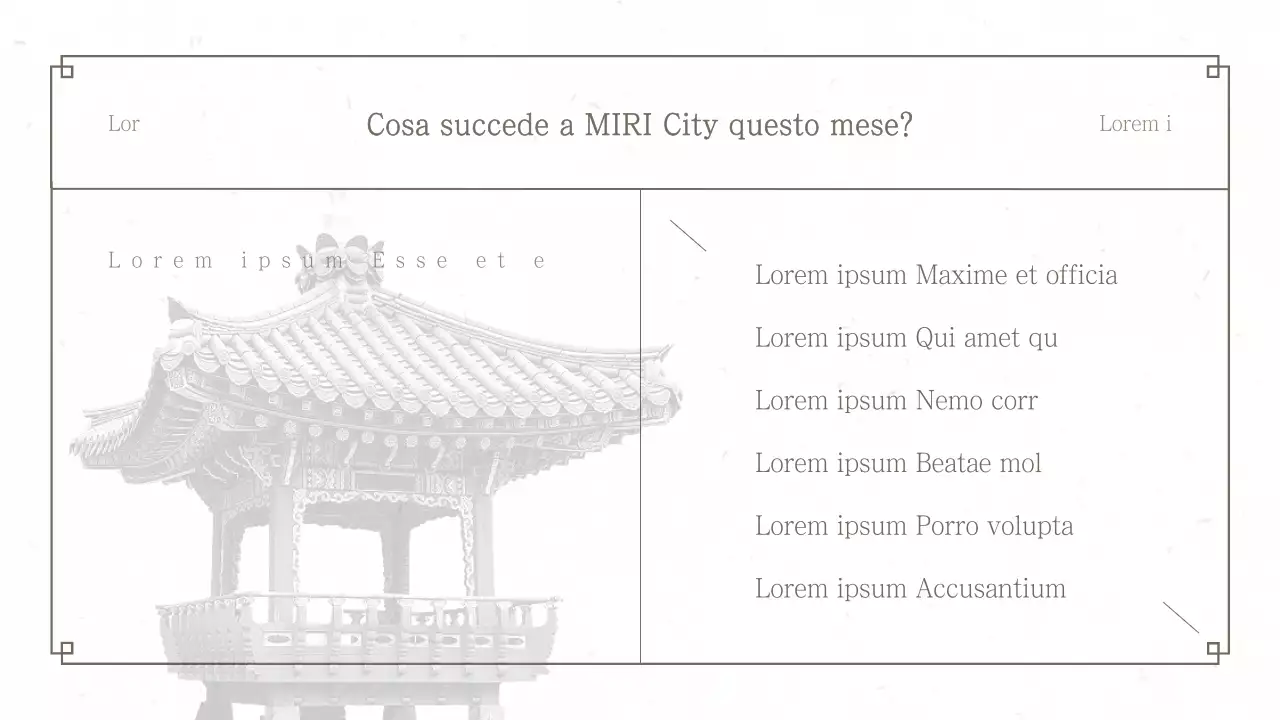 Rivista di cultura e turismo Brown and Simple