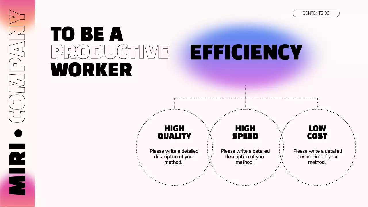 Pink Modern Employee Guide Presentation