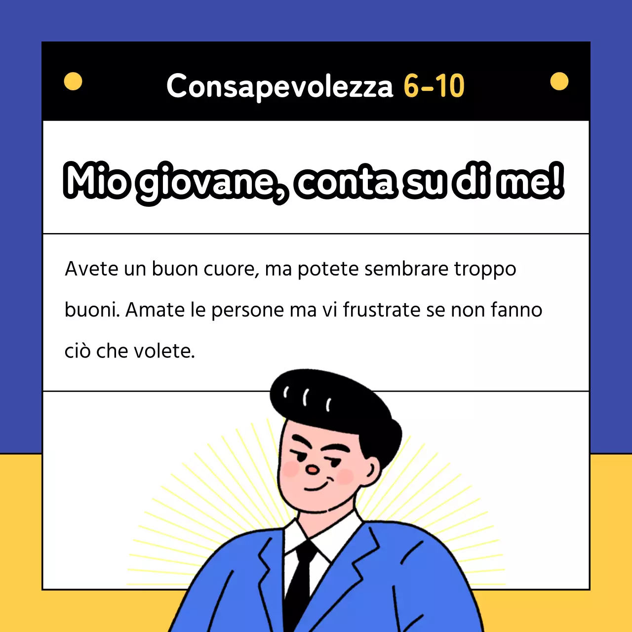 Sondaggio sul test Sicko di Blue and Yellow