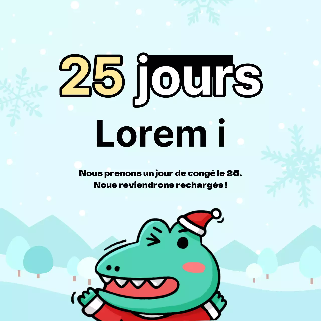 Annonces d'Argo, un personnage kitsch sur fond de menthe