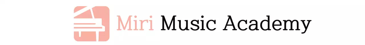 Desain sekolah dengan ilustrasi piano