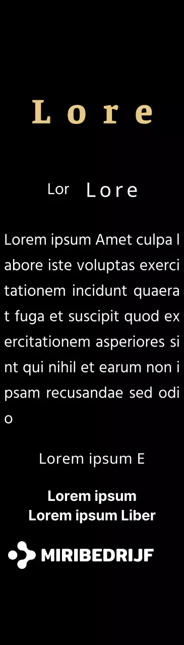 Een eenvoudige witte plaquette met je bedrijfslogo