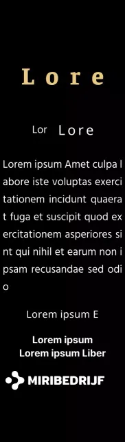 Een eenvoudige witte plaquette met je bedrijfslogo