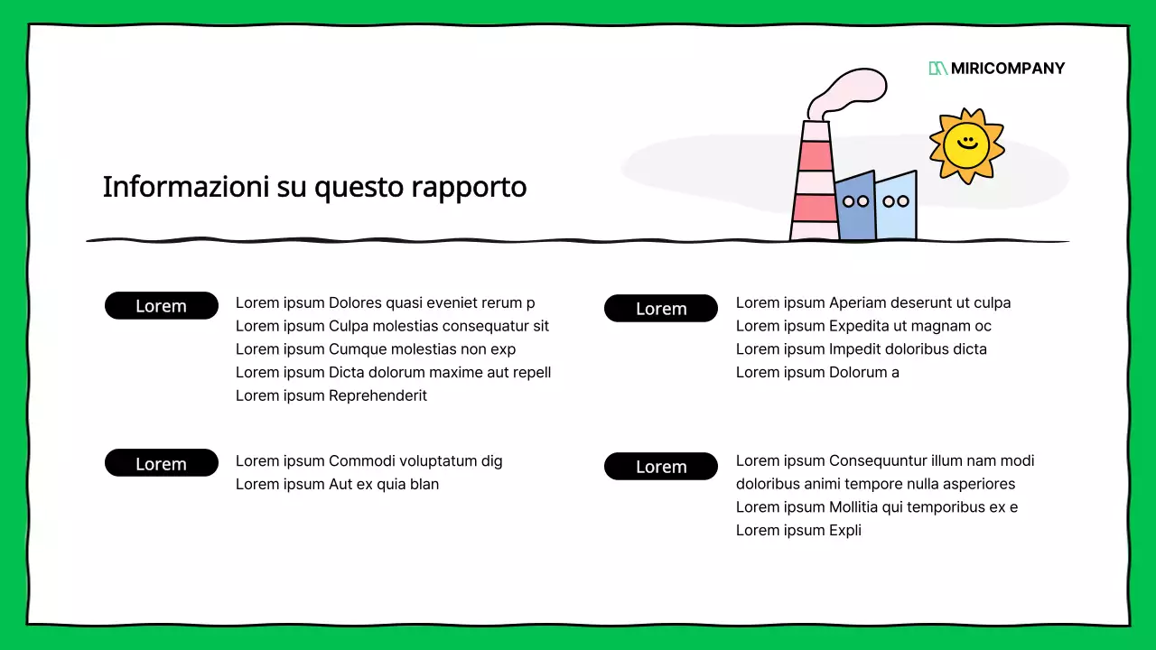 Rapporti ESG aziendali kitsch in verde