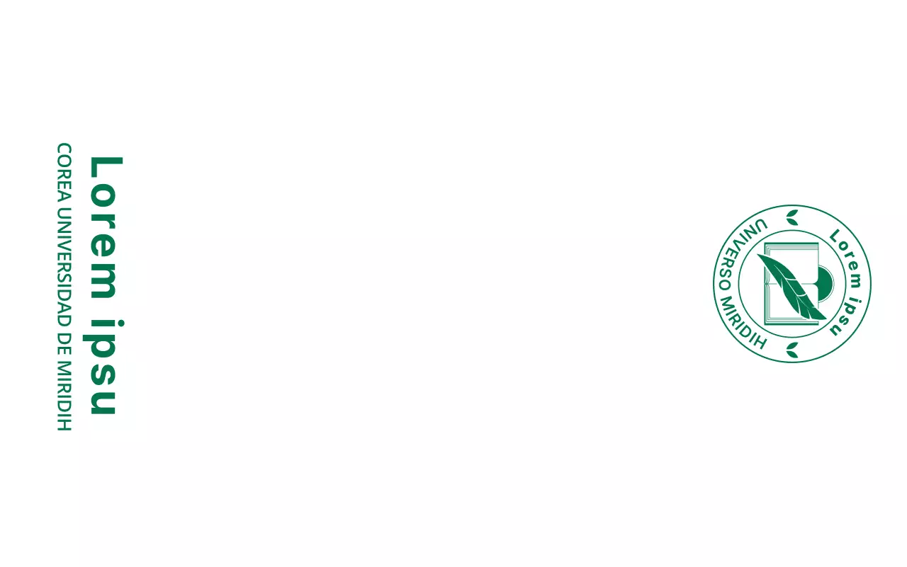 Diseño escolar con una ilustración del emblemático logotipo de la escuela