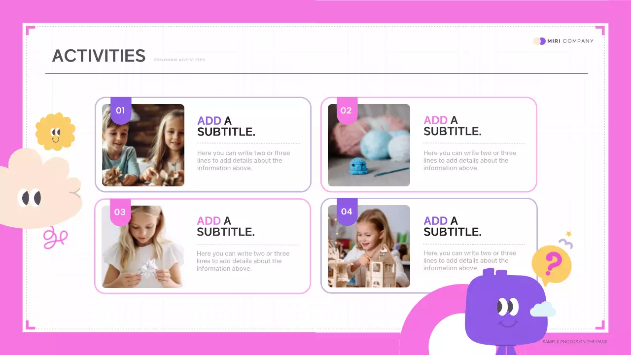 Pink Playful Education Guide Presentation