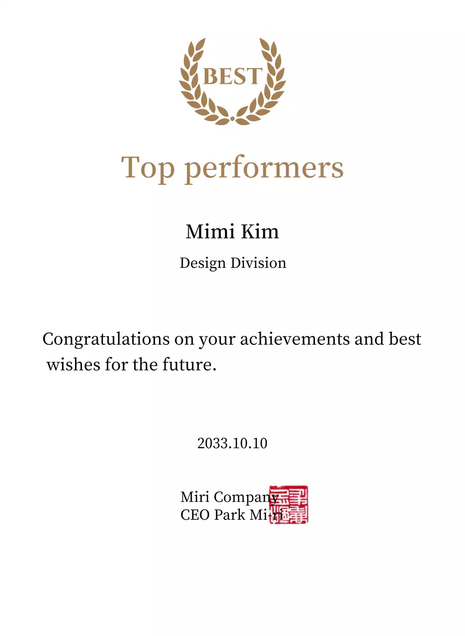 Plakat ucapan terima kasih yang mewah dengan tanda terima kasih dan segel emas