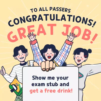 Yellow Trendy Celebration Announcement Social Media Post